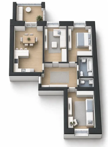 Планировка 85,49 м²